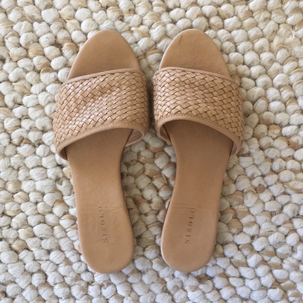 Nisolo Woven Isla Slide Sandal